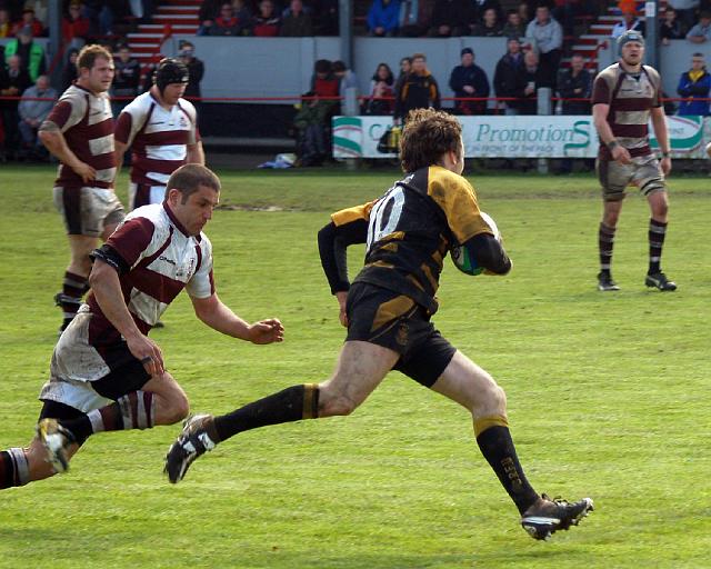 Lewis Webb breaks through to score.jpg - Lewis Webb breaks through to score. Photo by John Beach.